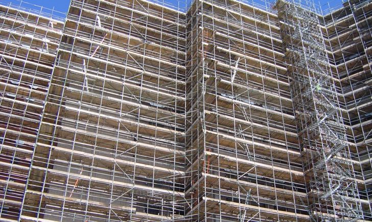 About Us - Our Approach - Materials - Braceless scaffolding system