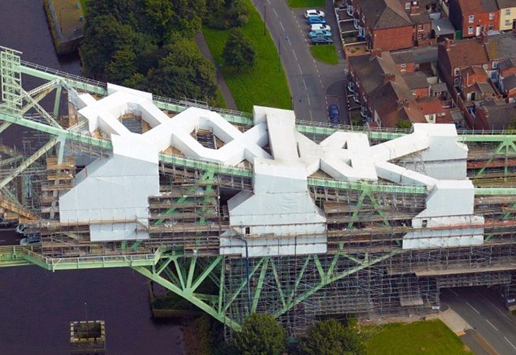 Runcorn Bridge, high level - Project - Lyndon Scaffolding