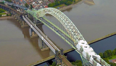 Runcorn Bridge, high level - Project - Lyndon Scaffolding