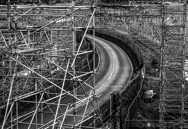 Stalybridge Powerline Access Scaffold - Project - Lyndon Scaffolding